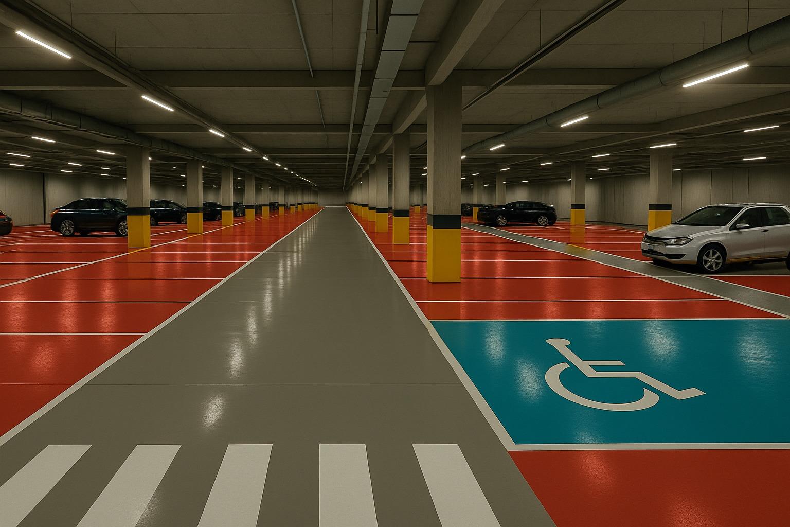 Otopark Epoksi Zemin Kaplama