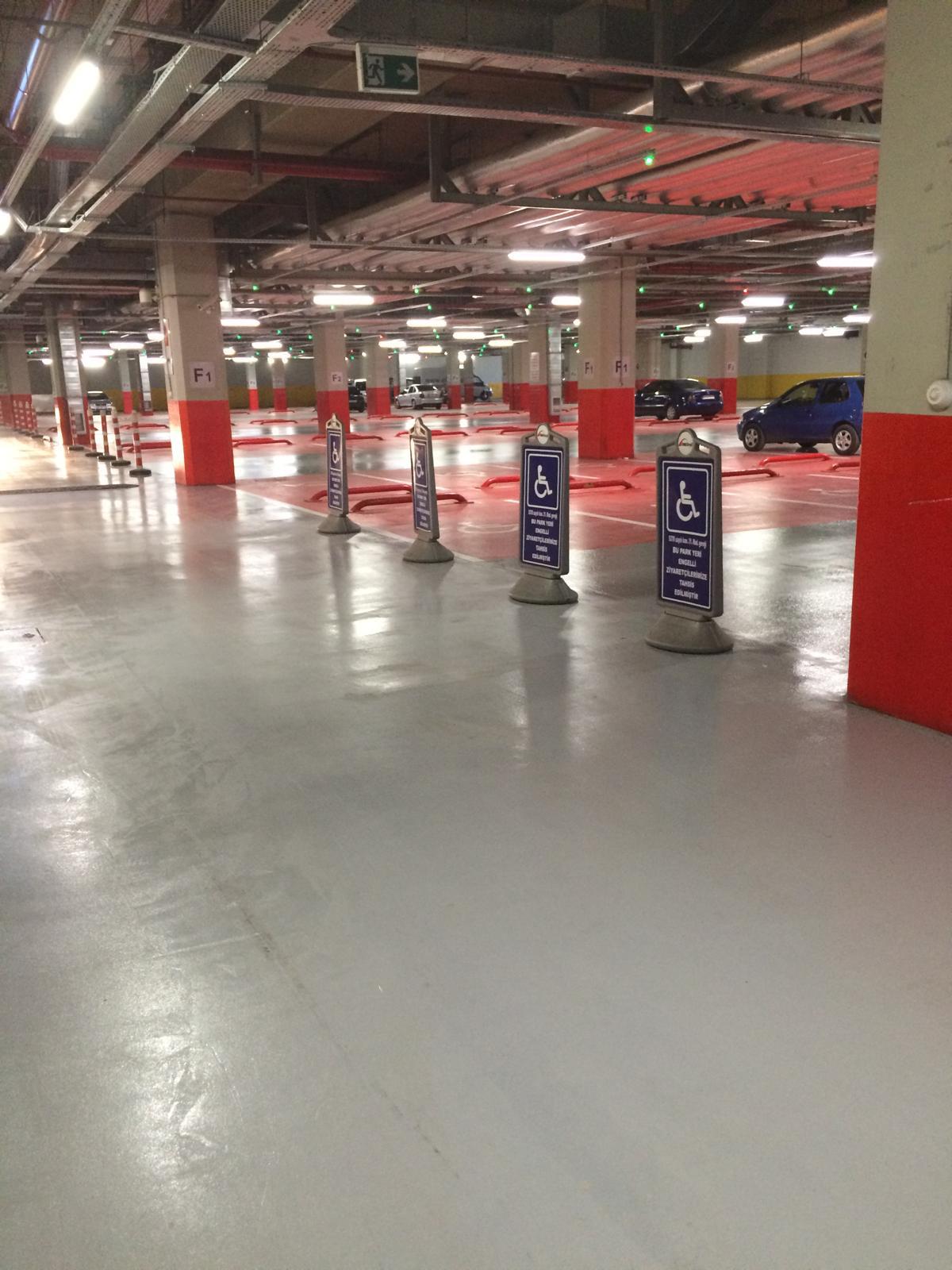 AnkaMall AVM Zemin ve Trafik İşaretleme